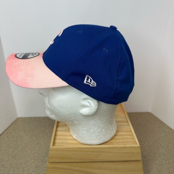 New Era Blue and Pink Baseball Hat, Medium-Large - Picture 2 of 7